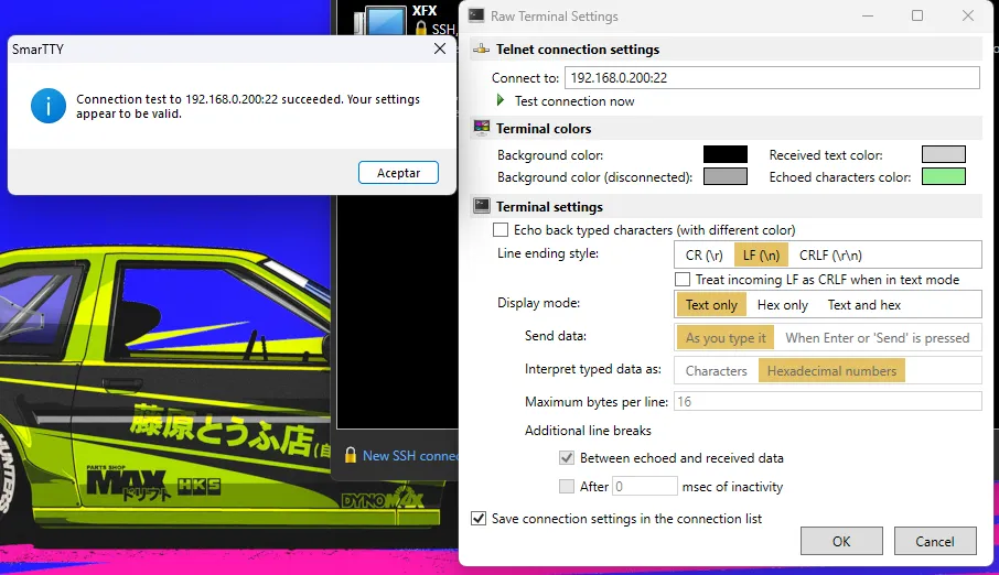 Comprobación de puerto