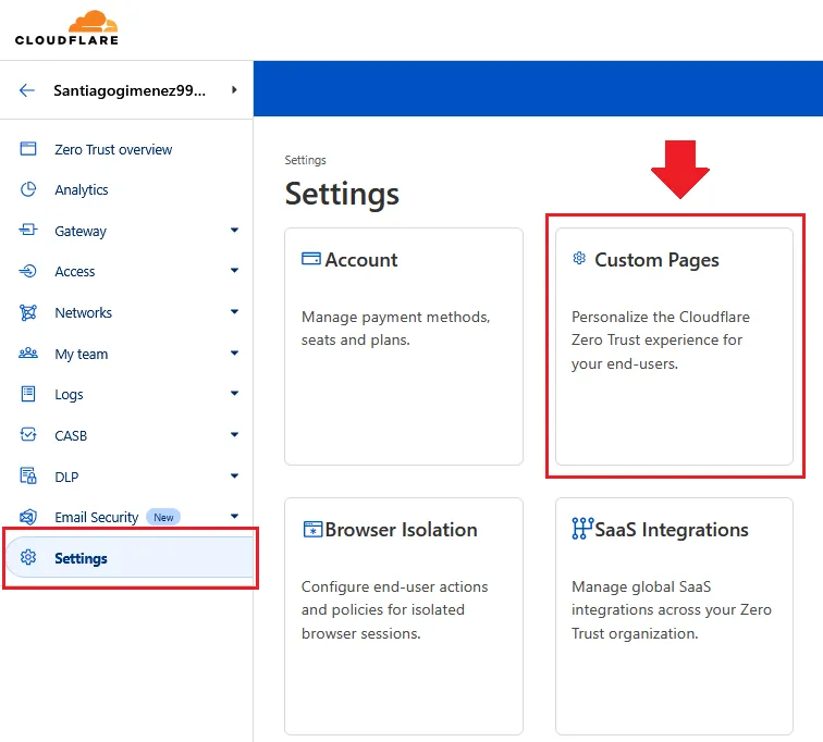 Ver nombre del equipo
