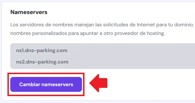 Aceptar la ventana emergente sobre si realmente se desean cambiar los DNS