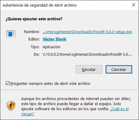 Autorización del instalador